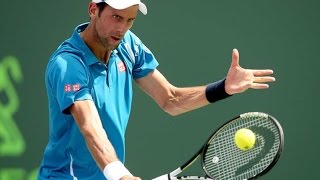 Watch Novak Djokovic, Kei Nishikori Set Up Miami Video