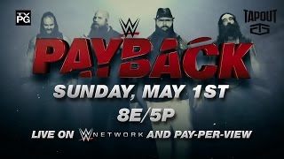 Watch Watch WWE Payback 2016 on Sunday, May 1, live on WWE Network Video
