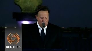 Watch Panama president pledges financial review Video