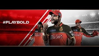 Watch IPL 2016:RCB's brand new jersey Launch! - PlayBold Video