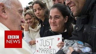 Watch Catholic Church: Pope Francis urges greater family understanding Video