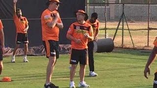 Watch David Warner Banking on 'Great Balance' in Sunrisers Hyderabad Squad Video