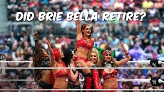 Watch WWE's Brie Bella makes a shocking announcement: April 8, 2016 Video
