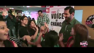 Watch Rocky Handsome - John Abraham & Shruti Hassan Visit at Fever 104 FM HD Video
