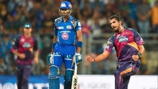 Watch IPL 2016 - Mumbai Indians vs Rising Pune Supergiants - Mumbai Indians Score 121 Runs Video