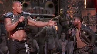 Watch The Rock & Kevin Hart's EXPLOSIVE Mad Max Opening at 2016 MTV Movie Awards Video