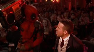 Watch Ryan ReynoldsÃ¢â‚¬â„¢ Win Celebrated by Dancing Deadpools & Salt N Pepa at 2016 MTV Movie Awards Video