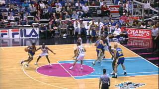 Watch NBA Vault: Golden State Warriors vs San Antonio Spurs 2/14/1997 Video