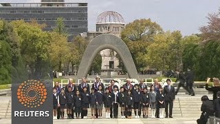 Watch John Kerry makes historic visit to Hiroshima Video