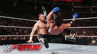 Watch Sami Zayn vs. AJ Styles: Raw, April 11, 2016 Video