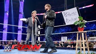 Watch Jericho's "The Highlight Reel" gets cancelled & replaced by "The Ambrose Asylum": Raw, Apr. 11, 2016 Video
