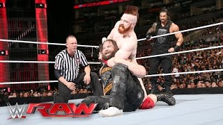 Watch Roman Reigns & Bray Wyatt vs. Sheamus & Alberto Del Rio: Raw, April 11, 2016 Video