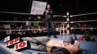 Watch Top 10 Raw moments: WWE Top 10, April 11, 2016 Video
