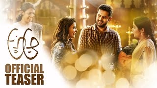 Watch A Aa Official Teaser - Nithiin - Samantha - Trivikram Srinivas - Mickey J Meyer Video
