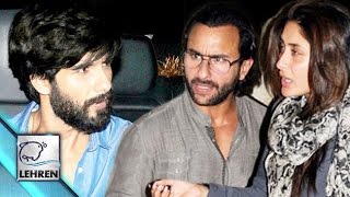 Watch Shahid Kapoor ANGRY With Saif - Kareena Again? Video