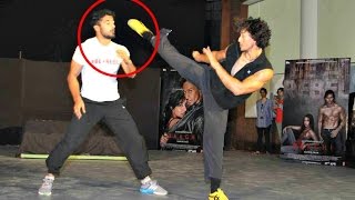 Watch Tiger Shroff Live Stunts In Baaghi Video