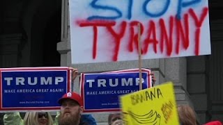 Watch Trump Supporters Rally Against Colorado GOP Video
