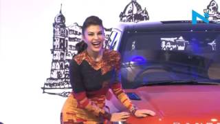 Watch Jacqueline Fernandez takes up headstand challenge and nails it Video
