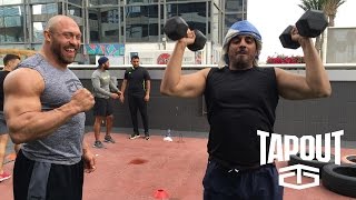 Watch Ryback leads a WWE Workout Experience in Dubai Video