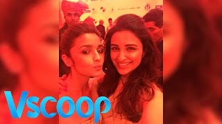 Watch Alia bhatt & Parineeti Chopra goofing with Royalty #VSCOOP Video