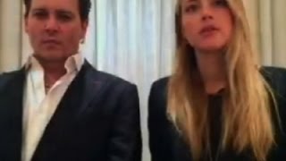 Watch Johnny Depp, Amber Heard Apologize in Court Video