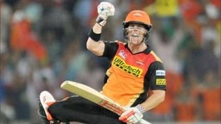 Watch IPL 2016 - Sunrisers Hyderabad vs Mumbai Indians - David Warner Powers SRH To First Win Video