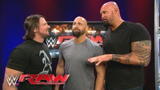 Watch AJ Styles reunites with Luke Gallows & Karl Anderson: Raw, April 18, 2016 Video