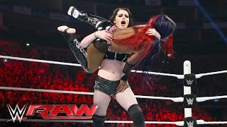Watch Natalya, Sasha Banks, Becky Lynch & Paige vs Charlotte, Naomi, Tamina & Summer Rae:Raw, Apr 18, 2016 Video