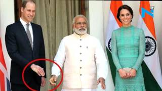 Watch Viral  Modi's power show on Prince William Video