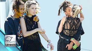 Watch Jaden Smith & Sarah Snyder HOT Make Out Coachella Music Festival 2016 Video