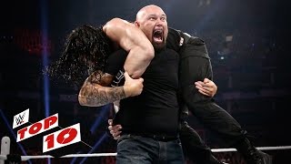 Watch Top 10 Raw moments: WWE Top 10, April 18, 2016 Video