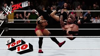 Watch Earth-Shaking Tag Team Maneuvers: WWE 2K16 Top 10 Video