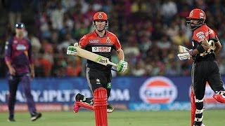 Watch IPL 2016 - Royal Challengers Bangalore vs Rising Pune Supergiants - RCB Score 185 Runs Video
