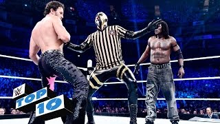 Watch Top 10 SmackDown moments: WWE Top 10, April 21, 2016 Video