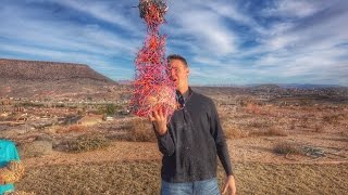 Watch click to see new innovation What's inside a Giant Rubber Band Ball? Video