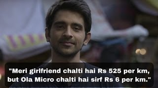 Watch Ola puts down 'Girlfriend Chalti Hai Rs 525/ Km' ad Video