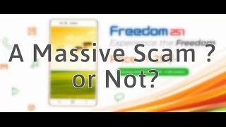 Watch Freedom251 - Is It A Scam or Not ? Video
