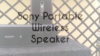 Watch Sony SRS X2 Bluetooth Wireless Speaker Review Video