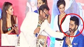 Watch BEST MOMENT In Housefull 3 Trailer Launch - Jackie Shroff - Abhishek Bachchan Video