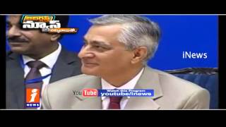 Watch Chief Justice TS Thakur breaks down in tears in front of Modi - Jabardasth - iNews Video