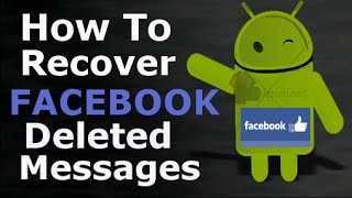 Watch {Hindi} How To Recover   Deleted Messages Of Facebook Video
