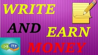 Watch {Hindi} Just Write And Earn Money Easily [Mouthshut App] Video