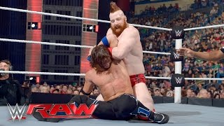 Watch AJ Styles vs. Sheamus: Raw, April 25, 2016 Video