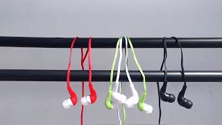 Watch Cheapest Earphones In The World! Only Rs.20! Video