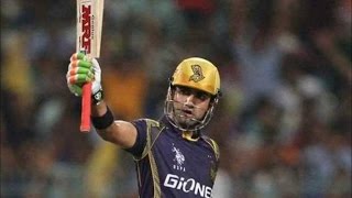 Watch IPL 2016 - Mumbai Indians vs Kolkata Knight Riders - Gautam Gambhir's Fifty Guides KKR To 174 Runs Video
