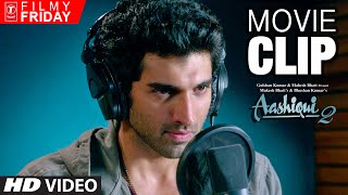 Watch Aditya Roy Kapoor Struggles to Sing Again - AASHIQUI 2 Movie Clips (3) Video