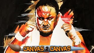 Watch The Samoan Submission Specialist takes over the canvas: WWE Canvas 2 Canvas Video