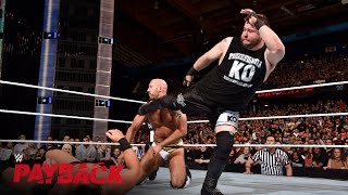 Watch Kevin Owens attacks during the Intercontinental Title Match: WWE Payback 2016 on WWE Network Video