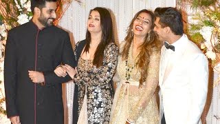 Watch Aishwarya Rai Bachchan At Bipasha Basu And Karan Singh Grover Wedding Reception Video