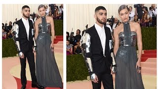 Watch Gigi Hadid And Zayn Malik Make Their Red Carpet Debut At Met Gala 2016 Video